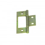 #10187- 3 in. Brass Finish Bi-Fold Door Hinge