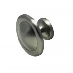 #10788- 1-1/2 in. Satin Nickel Cabinet Knob