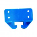 #406- 3/4 in. Blue Plastic Drawer Track Guide