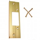 #02- 6 in. Gold Guard-A-Latch Security Protector Plate