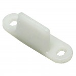 #2030- 5/8 in. Floor Mounted Bi-Pass Door Plastic Guides