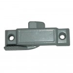 #355- Silver Single-Hung Window Latch