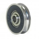 #43- 1-1/2 in. Precision Bearing Stainless Steel Wheel