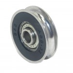 #44- 1-1/4 in. Precision Bearing Stainless Steel Wheel