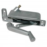 #233- 2-1/2 in. Silver Left Hand Awning Window Operator for Binnings/Pan American Window