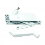 #233W- 2-1/2 in. White Left Hand Awning Window Operator for Binnings/Pan American Window