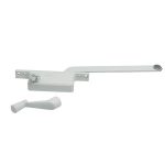 #221W- 9 in. White Left Hand Casement Window Operator