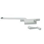 #222W- 9 in. White Right Hand Casement  Window Operator