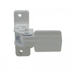 #712- 1-3/4 in. White Inside Latch for Screen Door