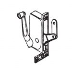 #731B- Bronze Left Hand Awning Window Operator for New Keller Windows