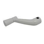 #801W- Jalousie Window Operator Crank Handle – White