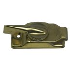 #1044- D.H. Wood Window Latch Brass