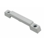 #1413W- White Single Hung Window Latch Keeper