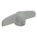 #701W- White 5/16 in. Jalousie “T” Handle