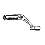 #735- Handle Extension 3/8 in. Spline