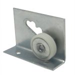 #1001- Shower Door Roller with 3/4 in. Flat Wheel