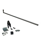 #168- Patio Door Security Bar- Silver