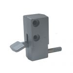 #172- Patio Door Foot Lock- Silver