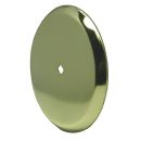 #2085- Bi-Fold Door Knob Back Plate Only (Brass)