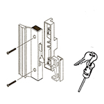 #446- Universal Surface Mount Lock Set with Hook Latch – with Key