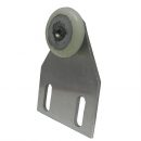 #563- Shower Door Roller Assembly with 15/16 in. Oval Wheel