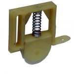 #665- Screen Door Roller Assembly with Nylon Wheel