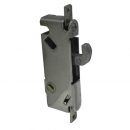 #724- Patio Door Mortise Lock – Stainless Steel – 45 Degree Round Face