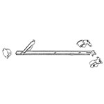 #8016- 24 in. Drawer Track Kit