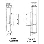 #9500- “SureLock” Double DeadBolt Lock – Silver