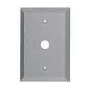 #7004- Single 5/8″ Cable Mirror Plate