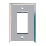 #7009- Single Decora Mirror Plate