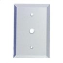 #7003- Single 3/8″ Cable Mirror Plate