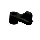 #10452-1/4″ Plastic Swivel Clip – Black
