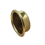 #10791- 3/4″ Bi-Fold Flush Pull – Brass