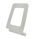 #8046- Open Center Nylon Pull- White